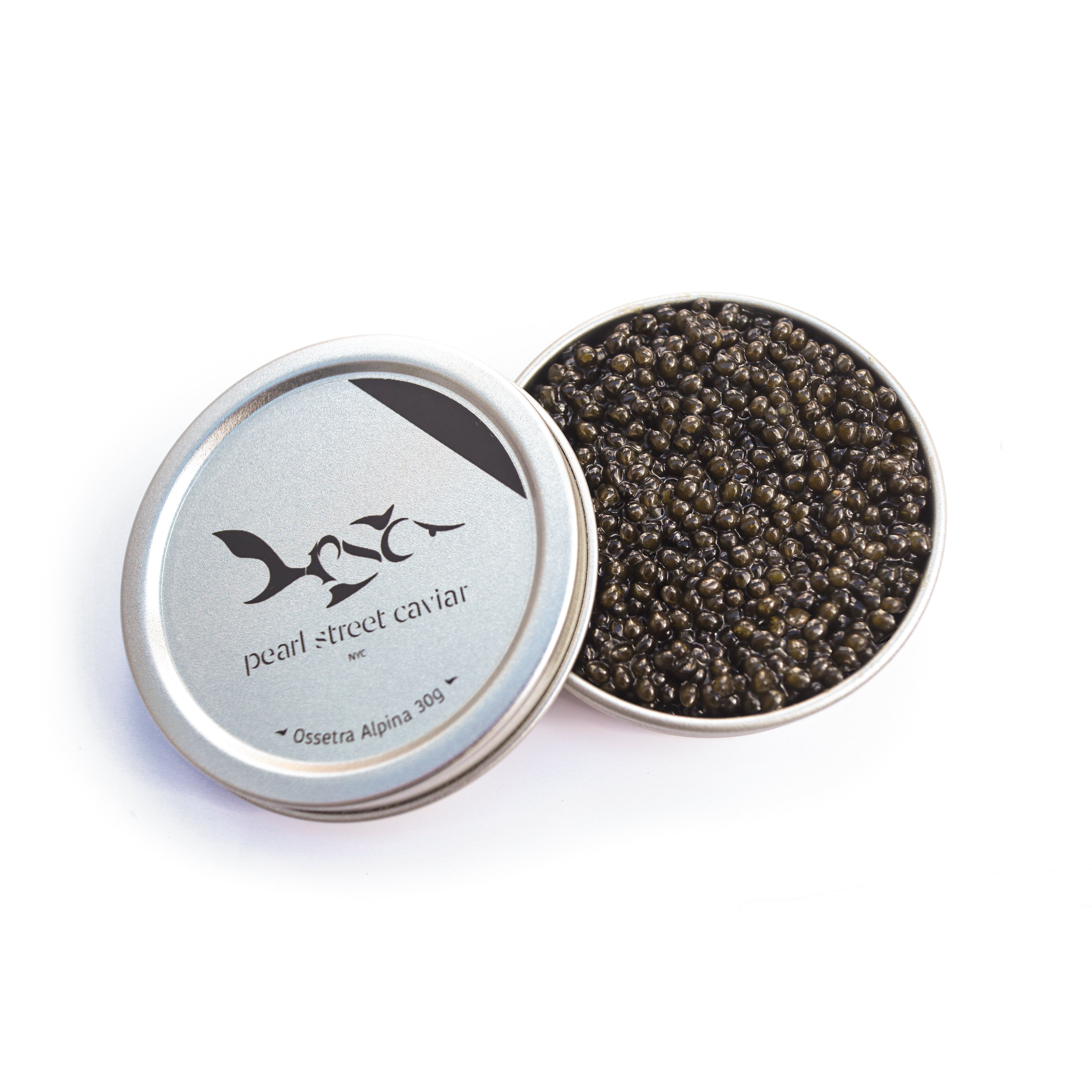 Shop Ossetra Alpina Caviar Online | Pearl Street Caviar | NYC