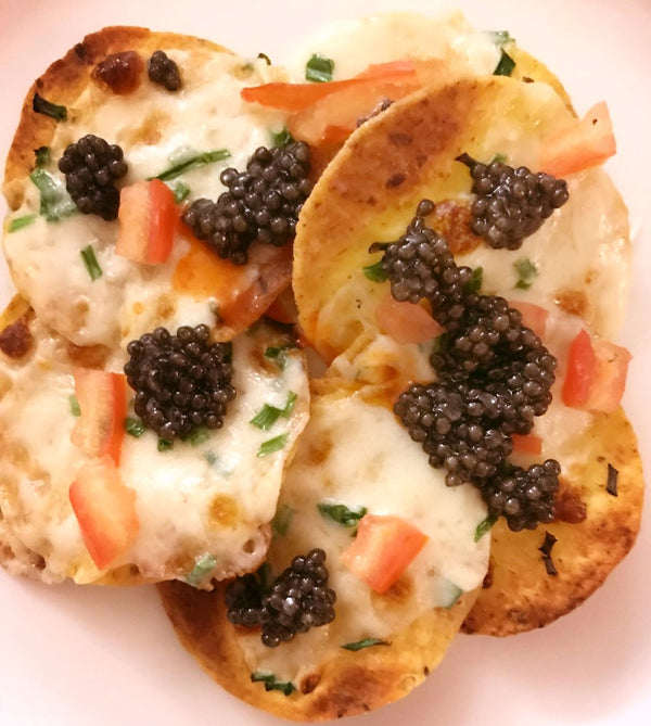 Caviar Nachos