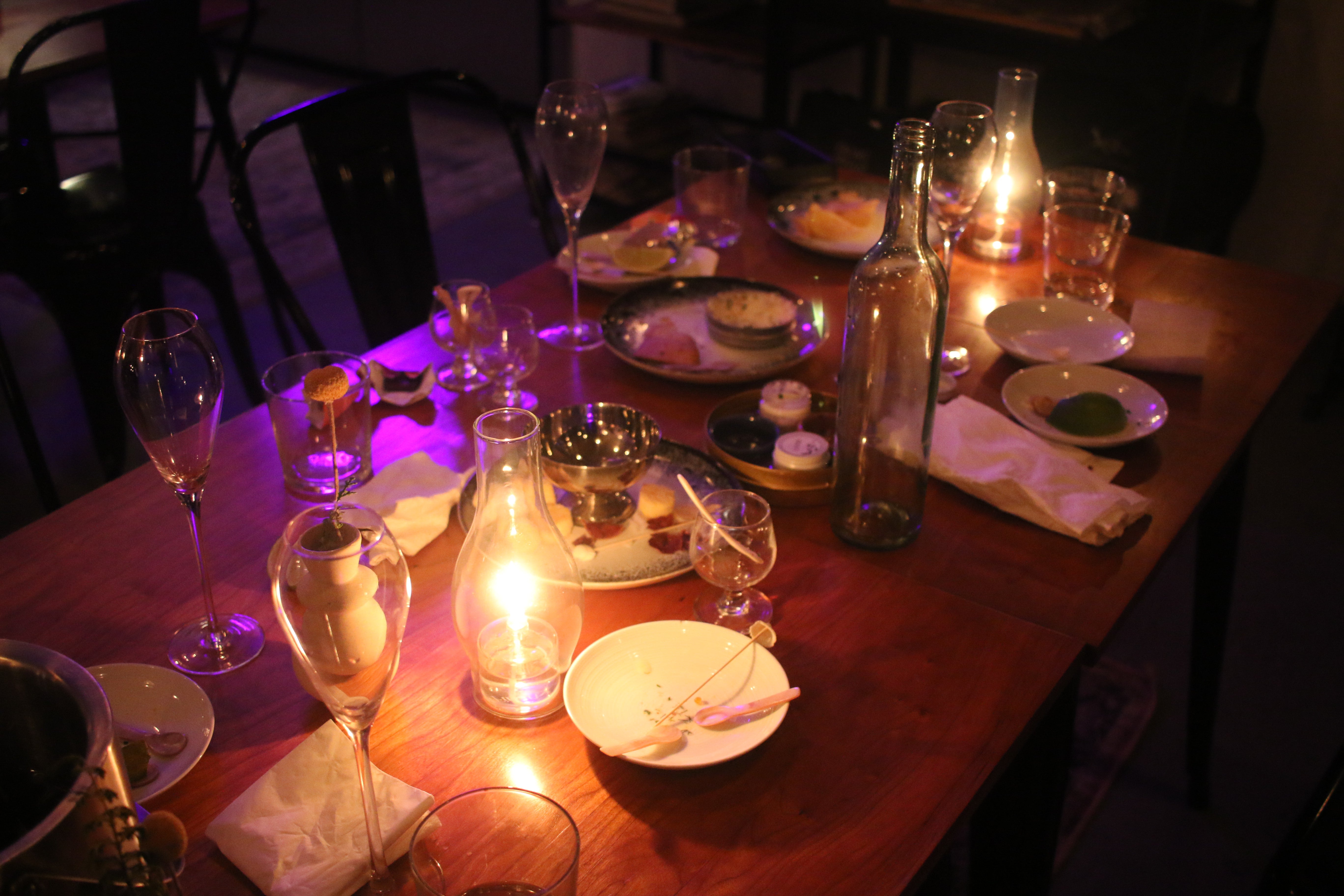 A dinner